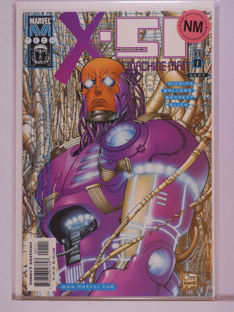 X-51 MACHINE MAN (1999) Volume 1: # 0001 NM