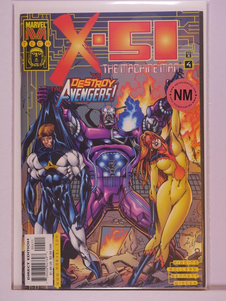 X-51 MACHINE MAN (1999) Volume 1: # 0004 NM