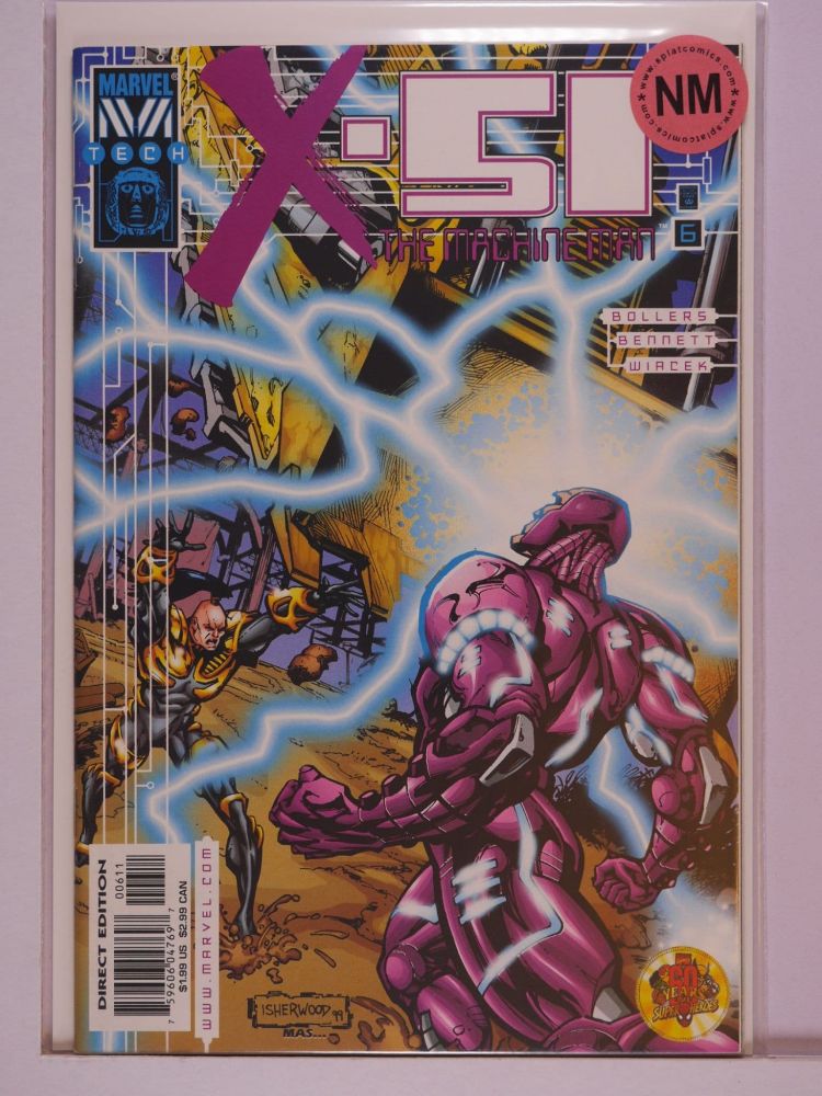 X-51 MACHINE MAN (1999) Volume 1: # 0006 NM