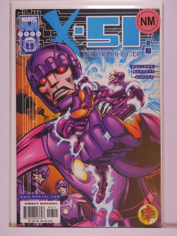 X-51 MACHINE MAN (1999) Volume 1: # 0007 NM