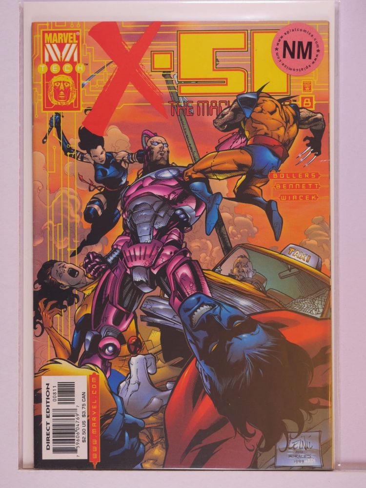 X-51 MACHINE MAN (1999) Volume 1: # 0008 NM