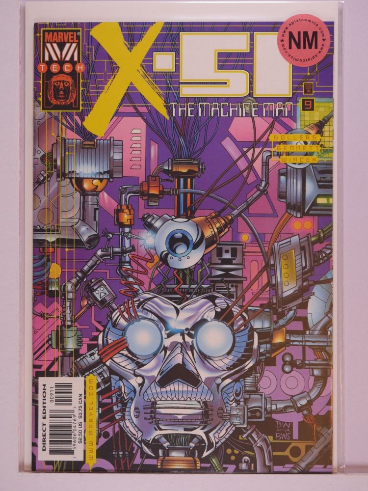 X-51 MACHINE MAN (1999) Volume 1: # 0009 NM