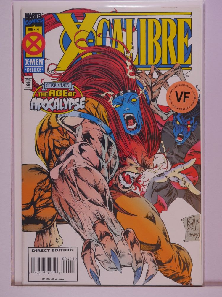 X-CALIBRE (1995) Volume 1: # 0004 VF