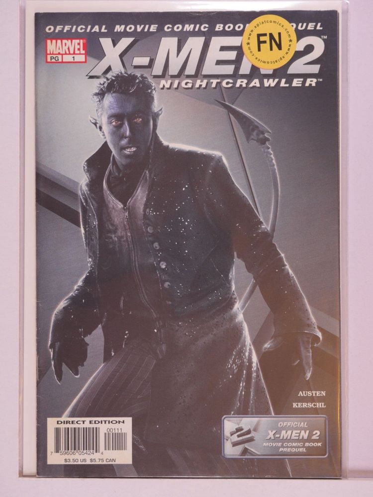 X-MEN 2 OFFICIAL MOVIE COMIC BOOK PREQUEL (2003) Volume 1: # 0001 FN NIGHTCRAWLER