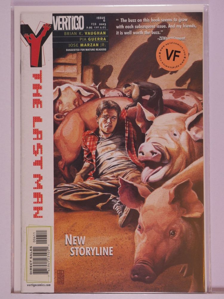 Y THE LAST MAN (2002) Volume 1: # 0006 VF