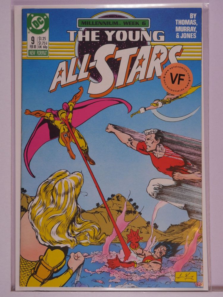 YOUNG ALL STARS (1987) Volume 1: # 0009 VF