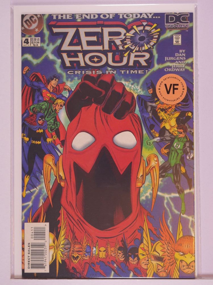ZERO HOUR (1994) Volume 1: # 0004 VF