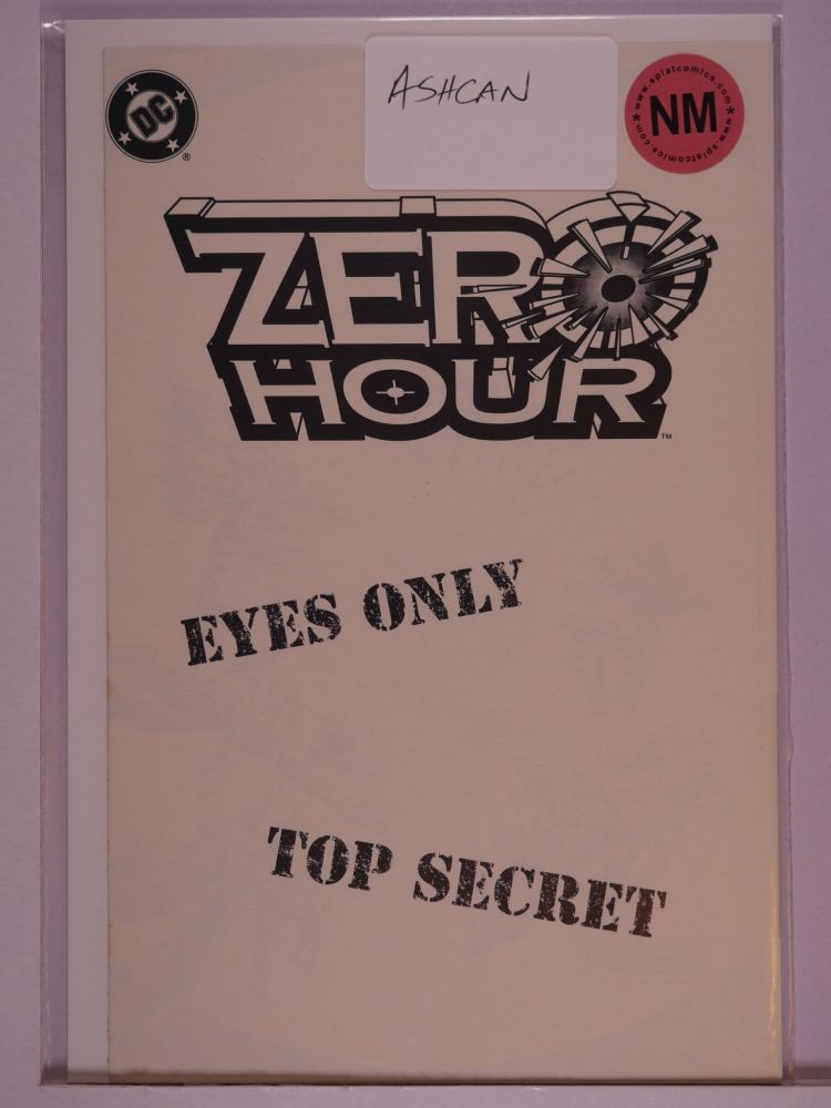 ZERO HOUR ASHCAN (1994) Volume 1: # 0001 NM