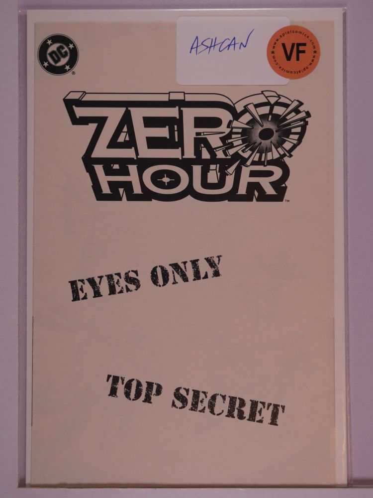 ZERO HOUR ASHCAN (1994) Volume 1: # 0001 VF