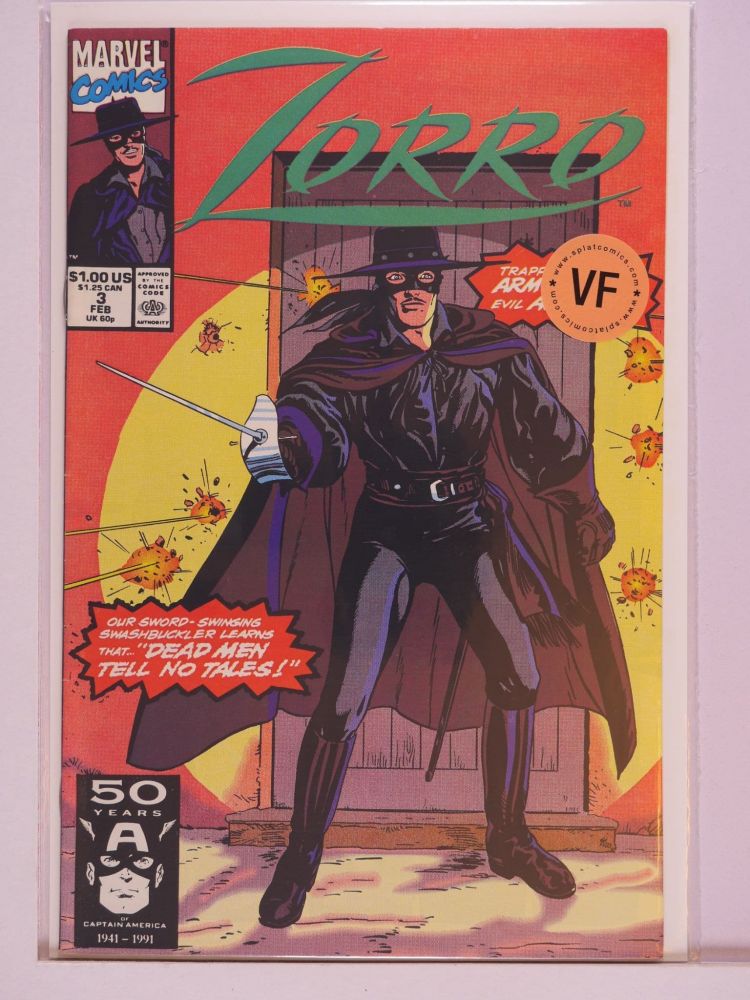 ZORRO (1990) Volume 1: # 0003 VF